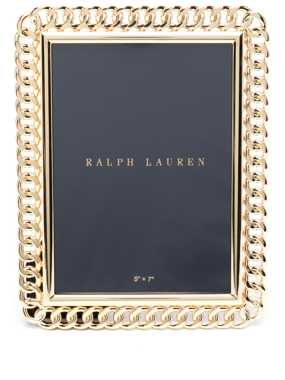Ralph Lauren Home Blake 搭链边饰相框（5X7英寸） - 金色