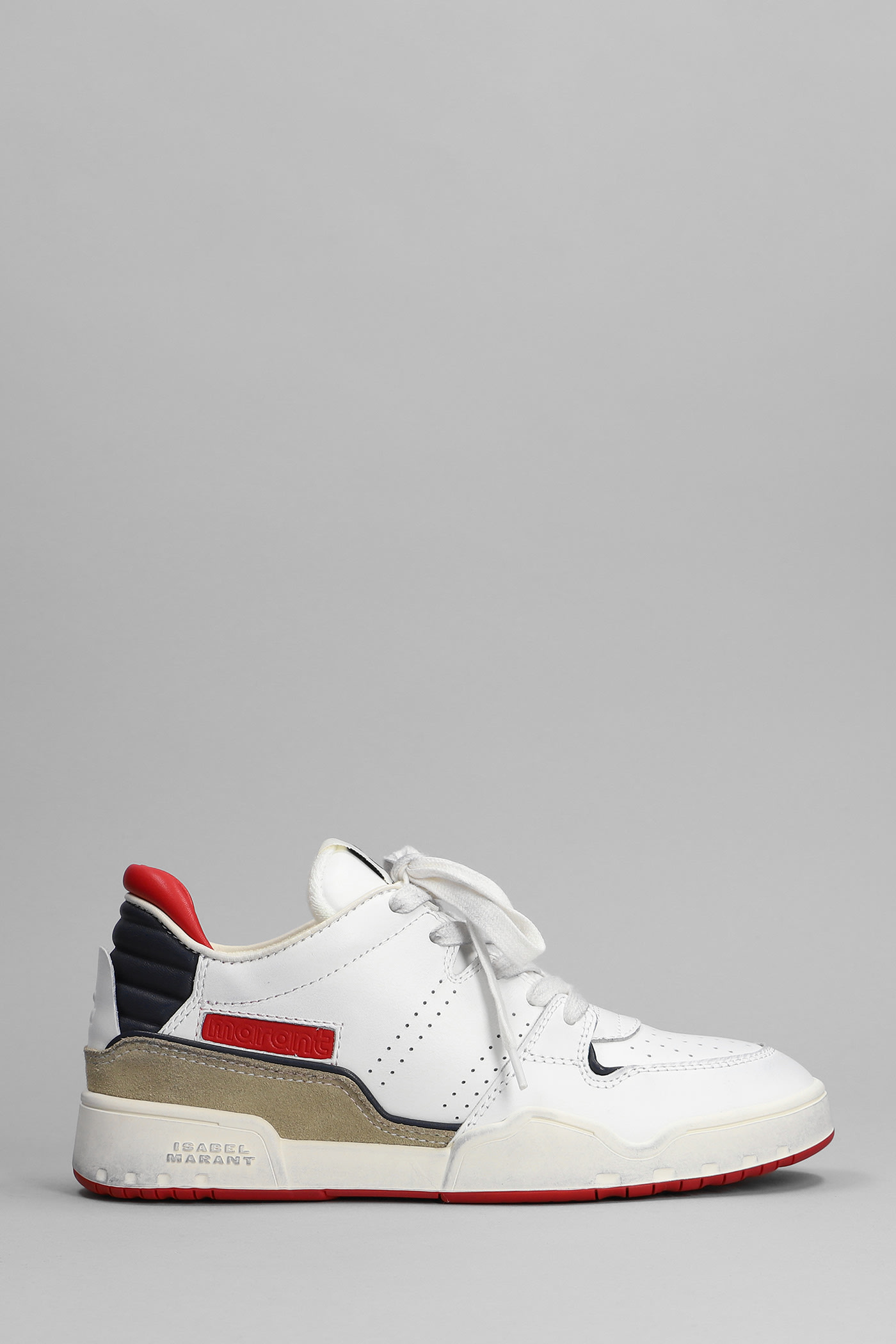 Isabel Marant Emree Sneakers In White Leather