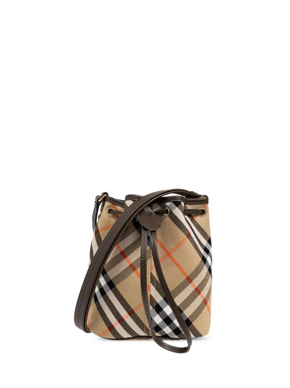 Burberry Check 水桶包 - 中性色
