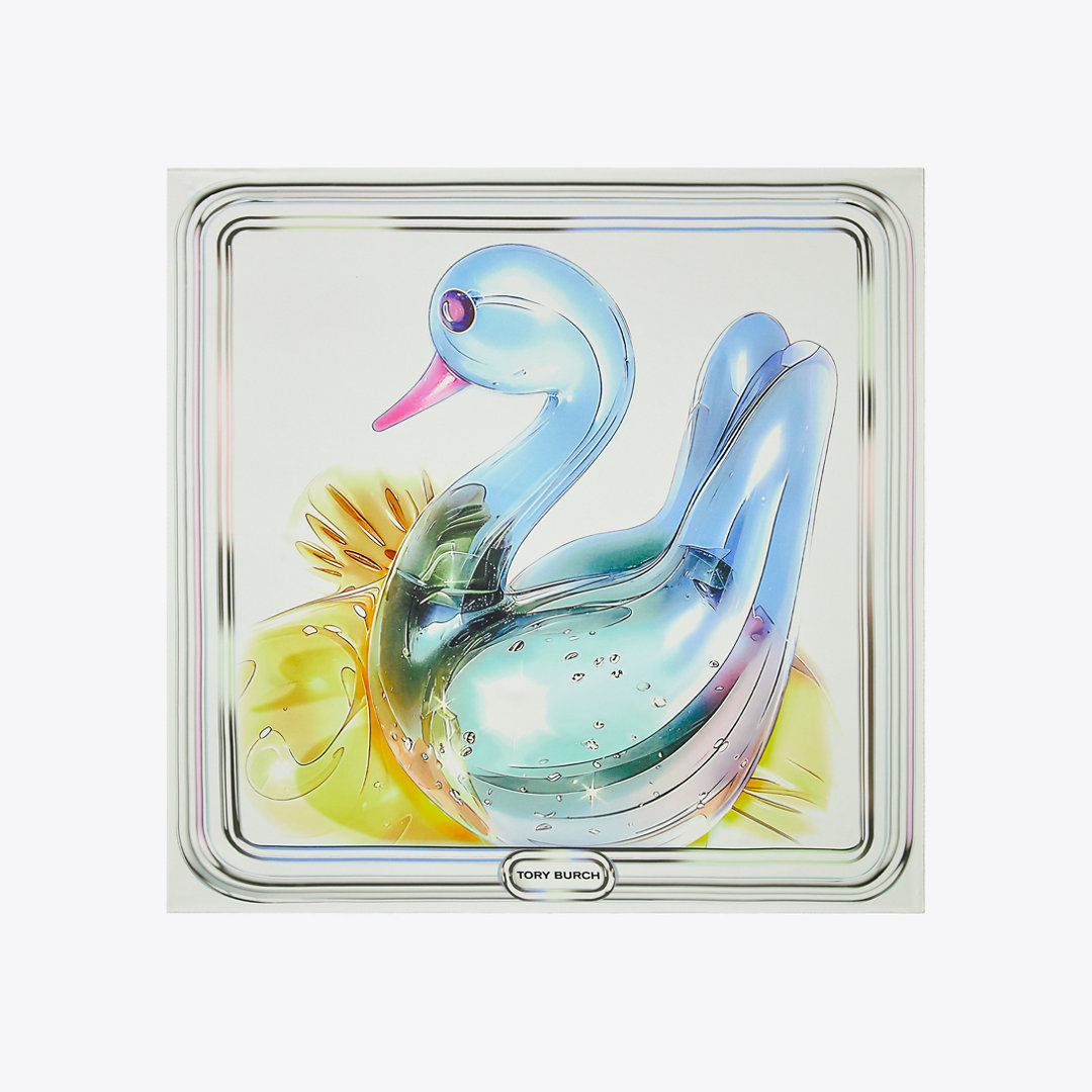 Tory Burch Lucky Duck Silk Scarf