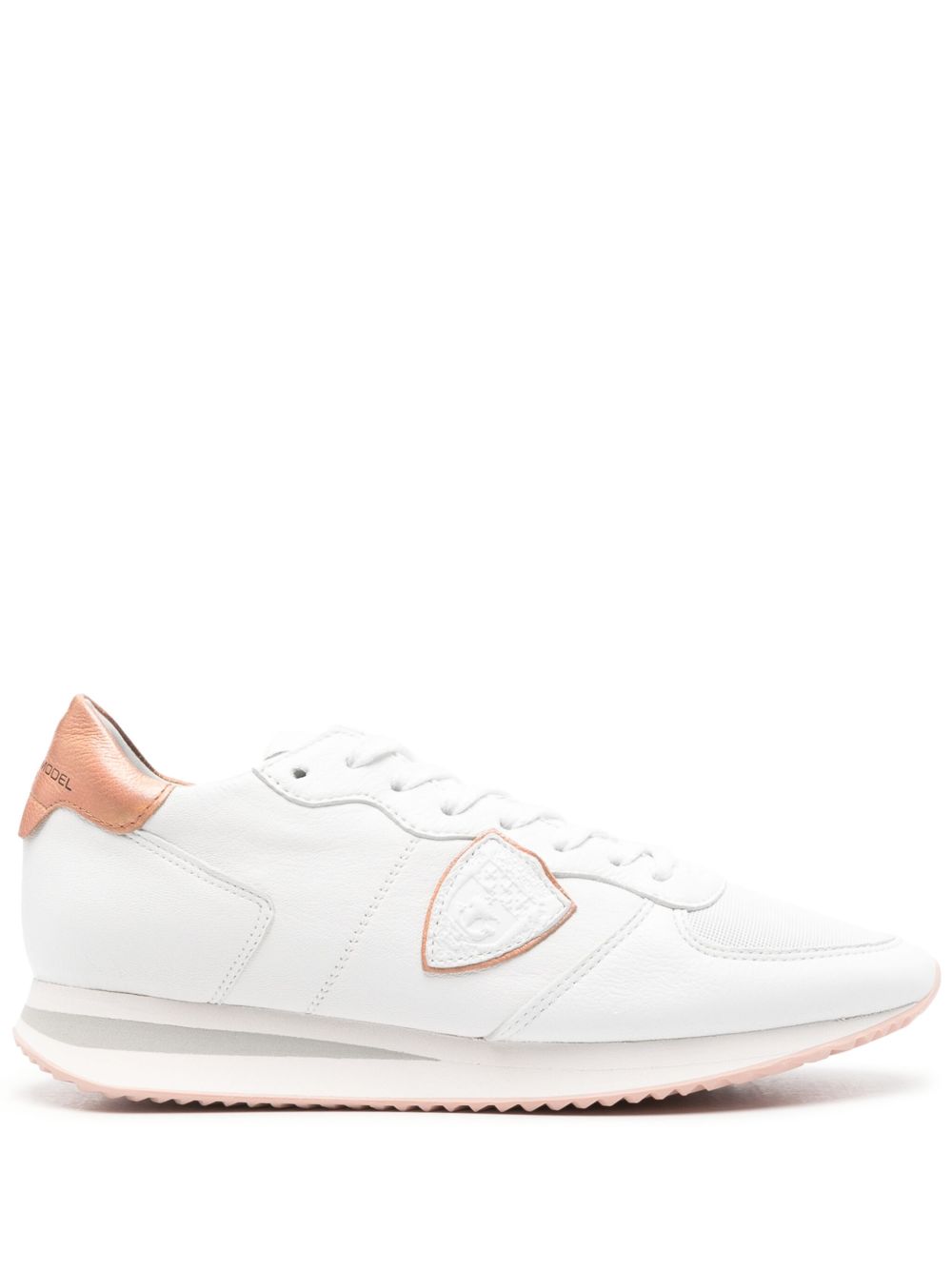 Philippe Model Paris Trpx 皮质运动鞋 - 白色
