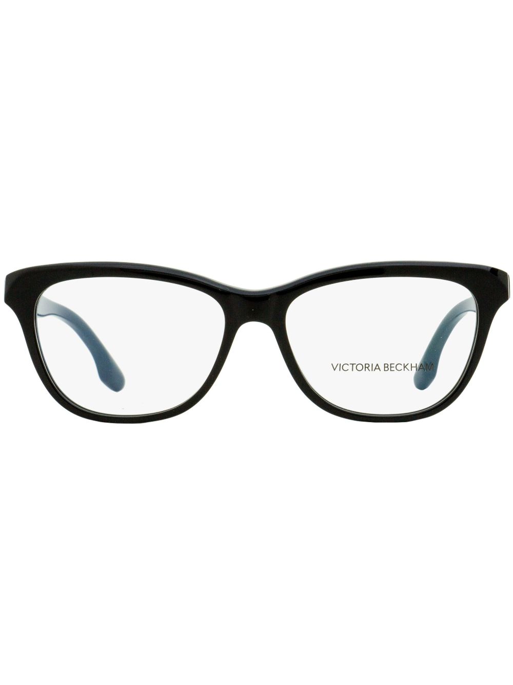 Victoria Beckham Eyewear 长方形镜框眼镜 - 黑色