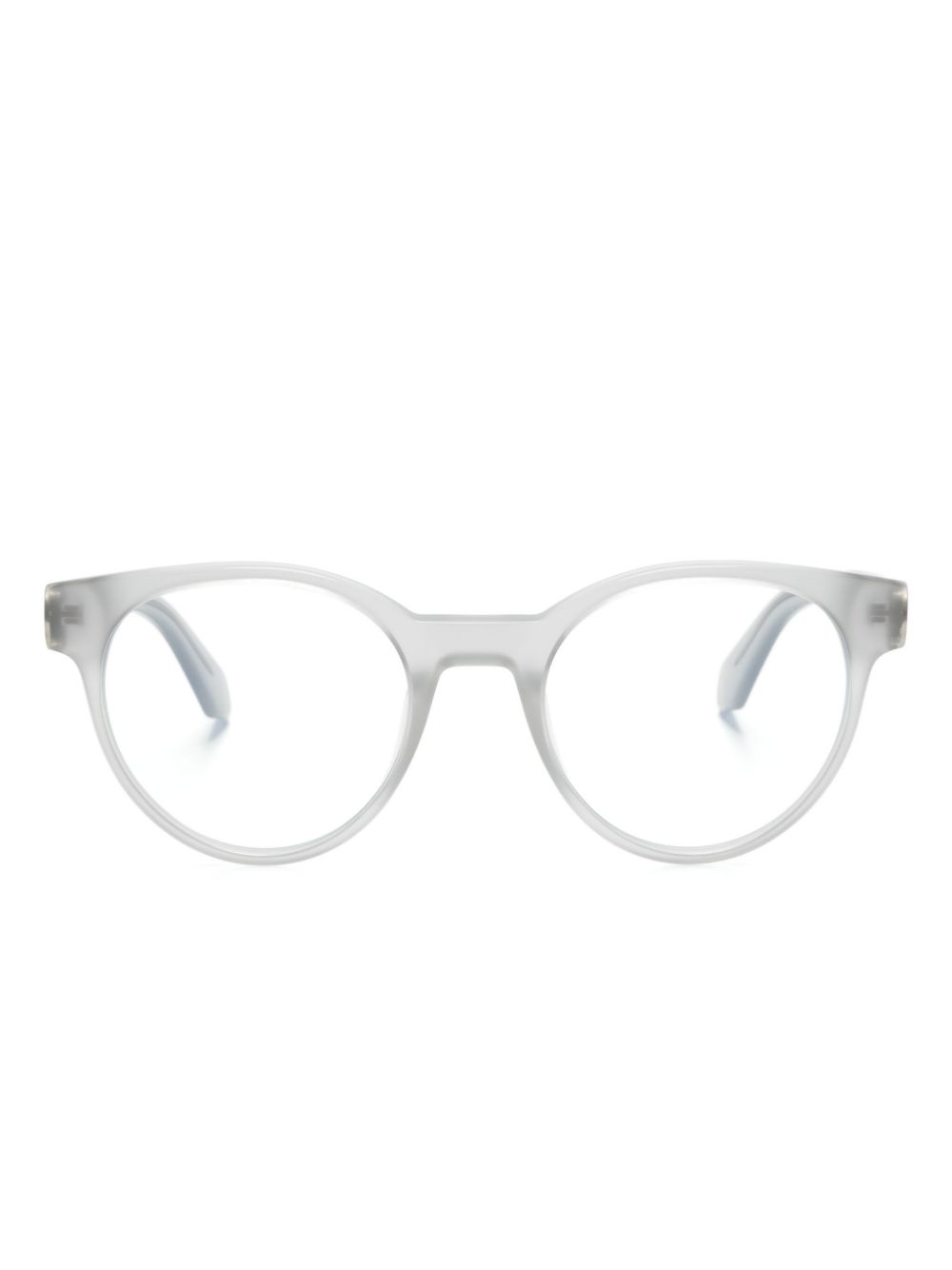 Off-White Eyewear 圆框眼镜 - 灰色