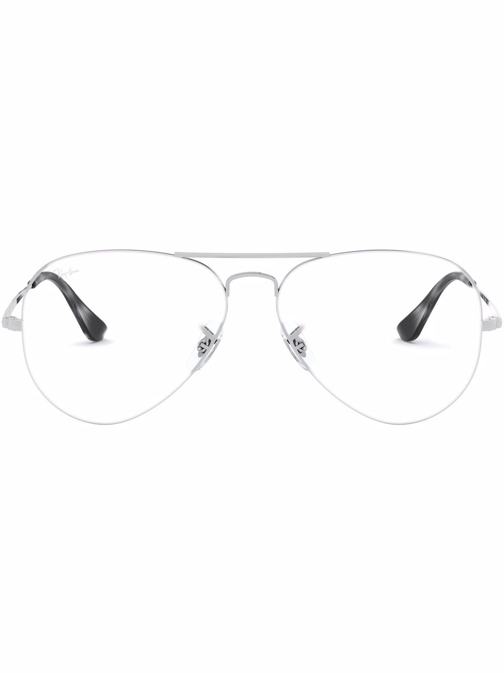 Ray-Ban 金属框飞行员眼镜 - 银色