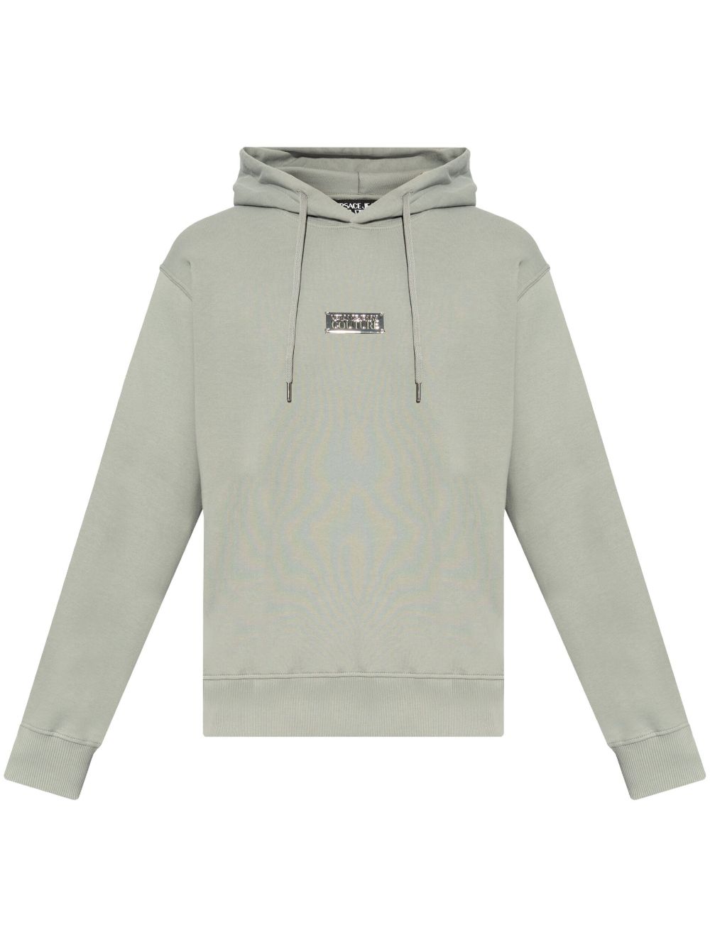 Versace Jeans Couture logo连帽衫 - 灰色