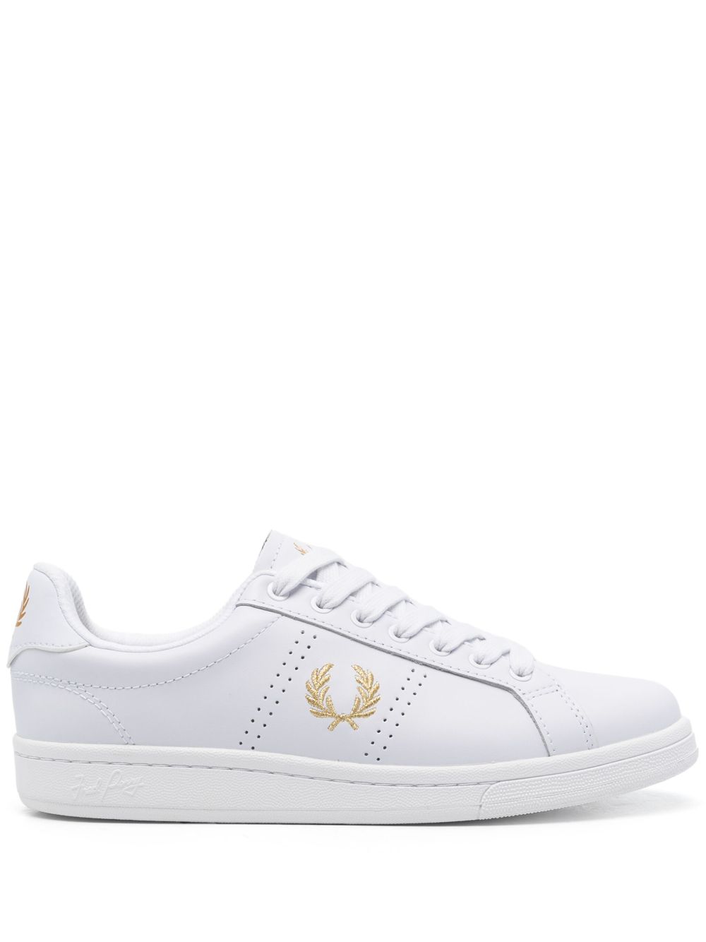 Fred Perry Spencer 运动鞋 - 白色