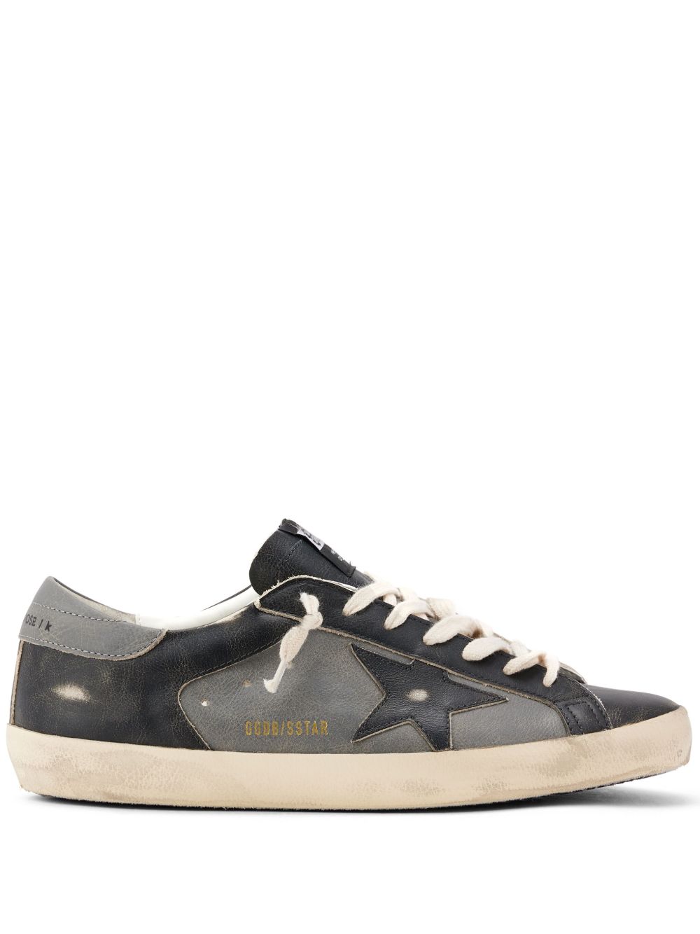 Golden Goose Super-Star 低帮运动鞋 - 黑色