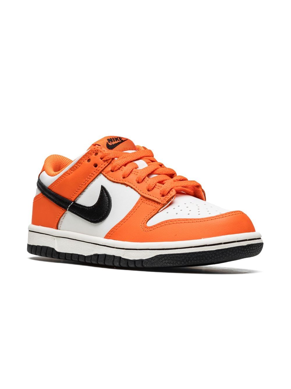 Nike Kids Dunk Low 运动鞋 - 橘色