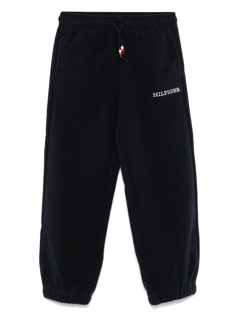 Tommy Hilfiger Junior 抓绒长裤 - 蓝色