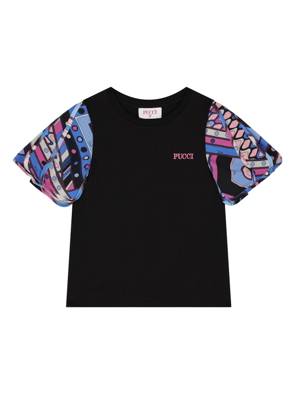 PUCCI Junior Vivara T恤 - 黑色