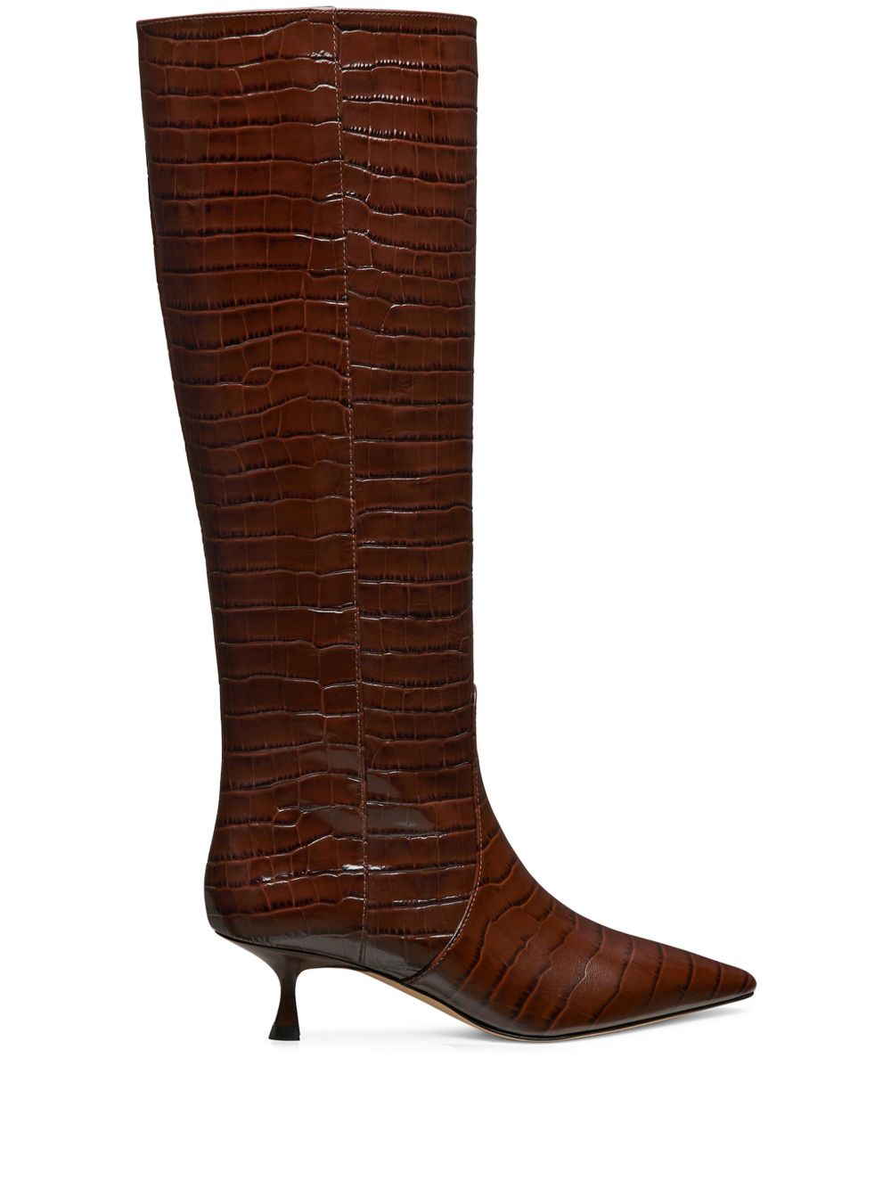 Stuart Weitzman Naomi 低跟短靴（5厘米） - 褐色