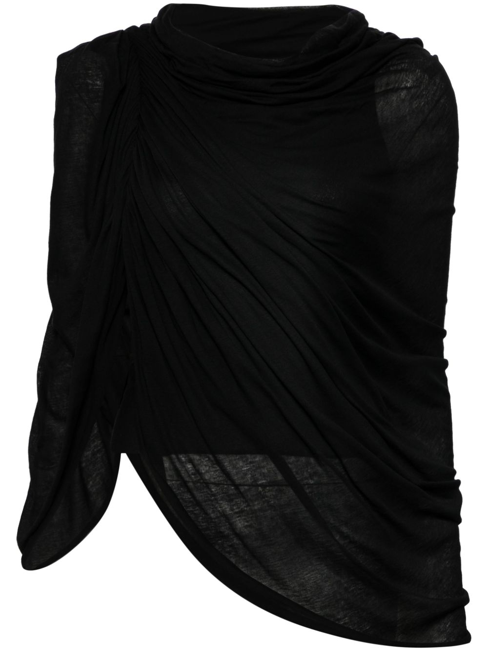 Rick Owens Nun T恤 - 黑色