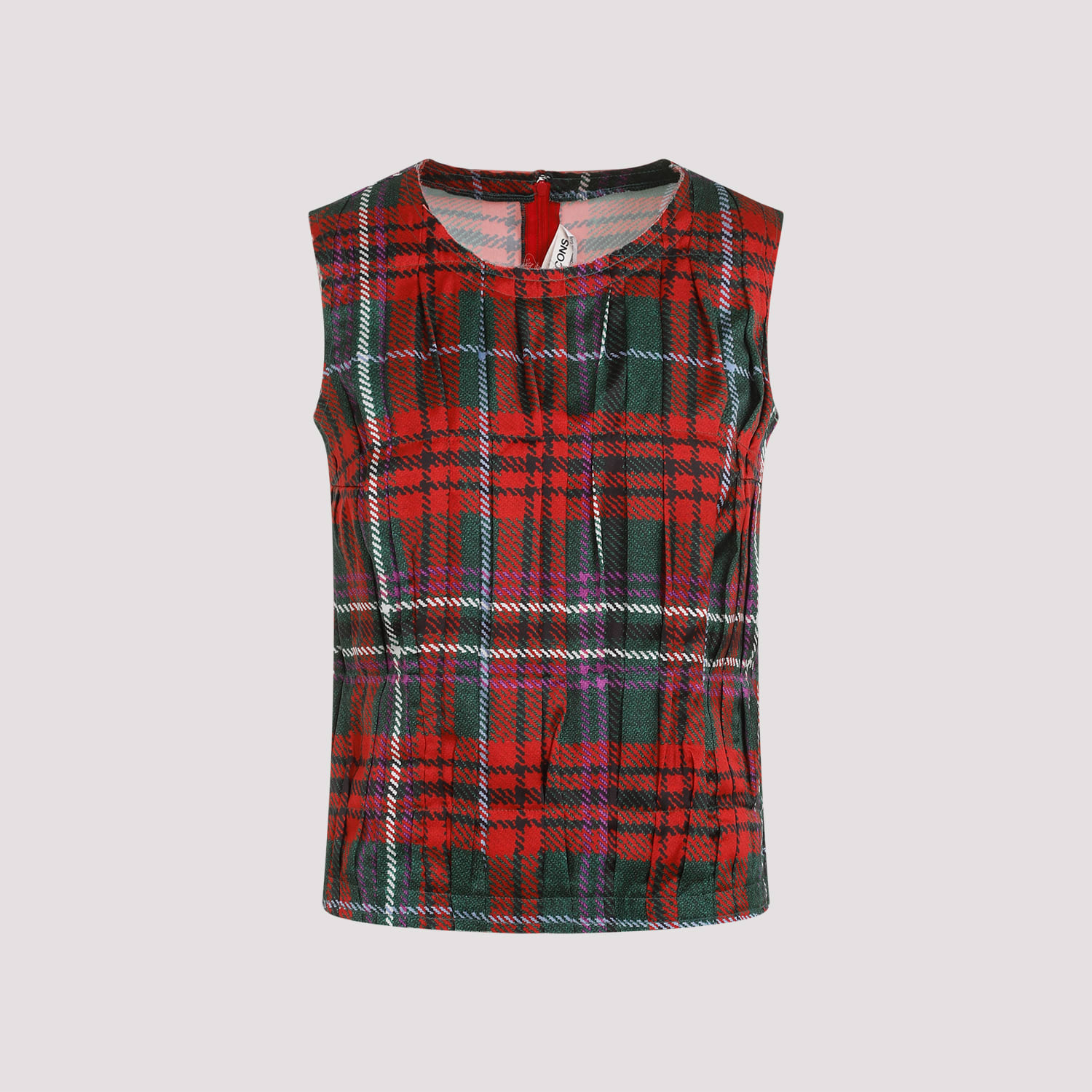 Comme Des Garçons Pleated Top