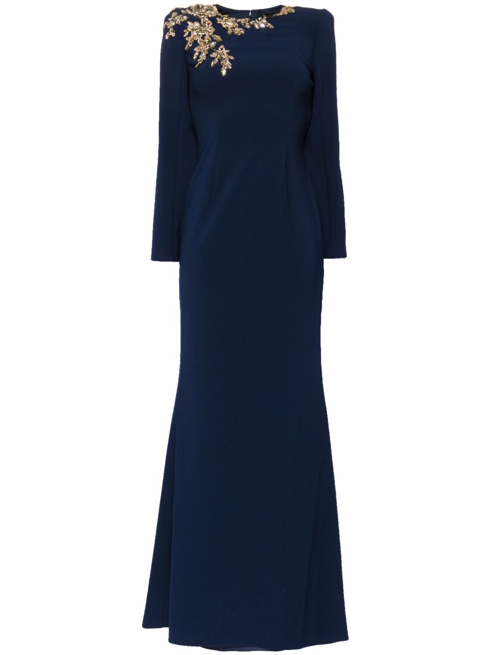 Jenny Packham Angel Eyes 晶饰礼服 - 蓝色