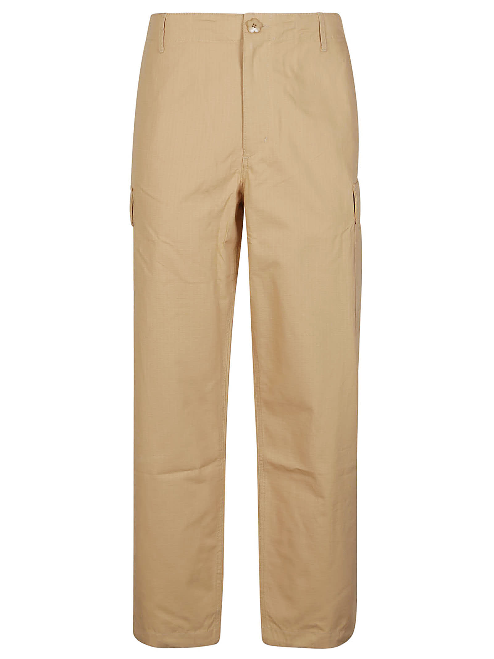 Kenzo Beige Cotton Cargo Pant