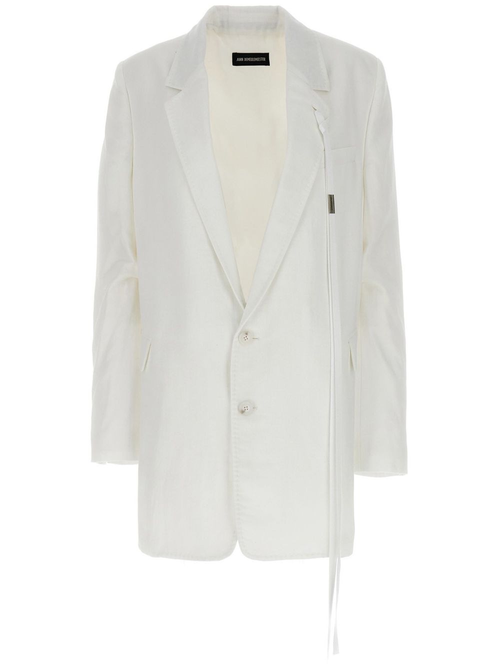 Ann Demeulemeester Agnes 西装夹克 - 白色