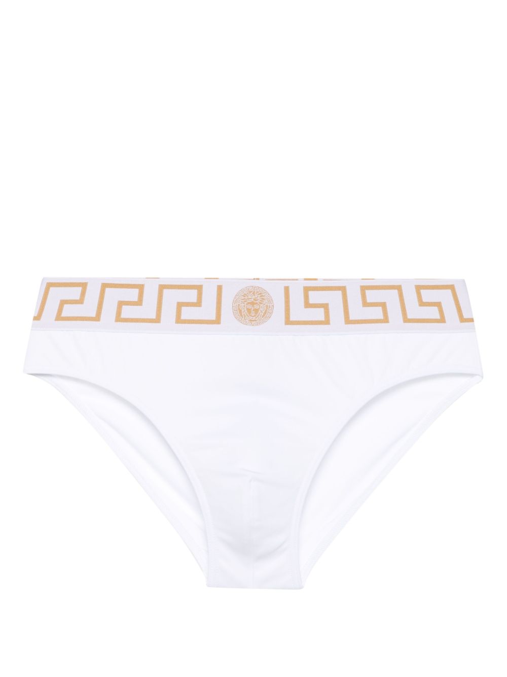 Versace Greca Border 泳裤 - 白色