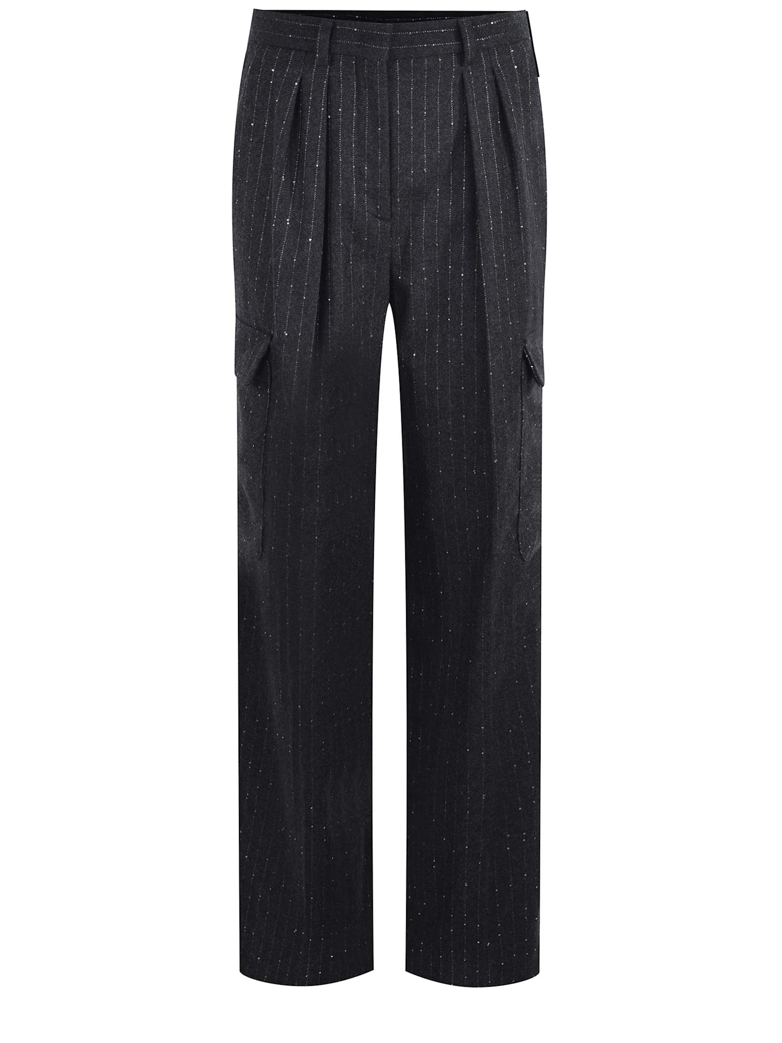 Manuel Ritz Wool Blend Trousers