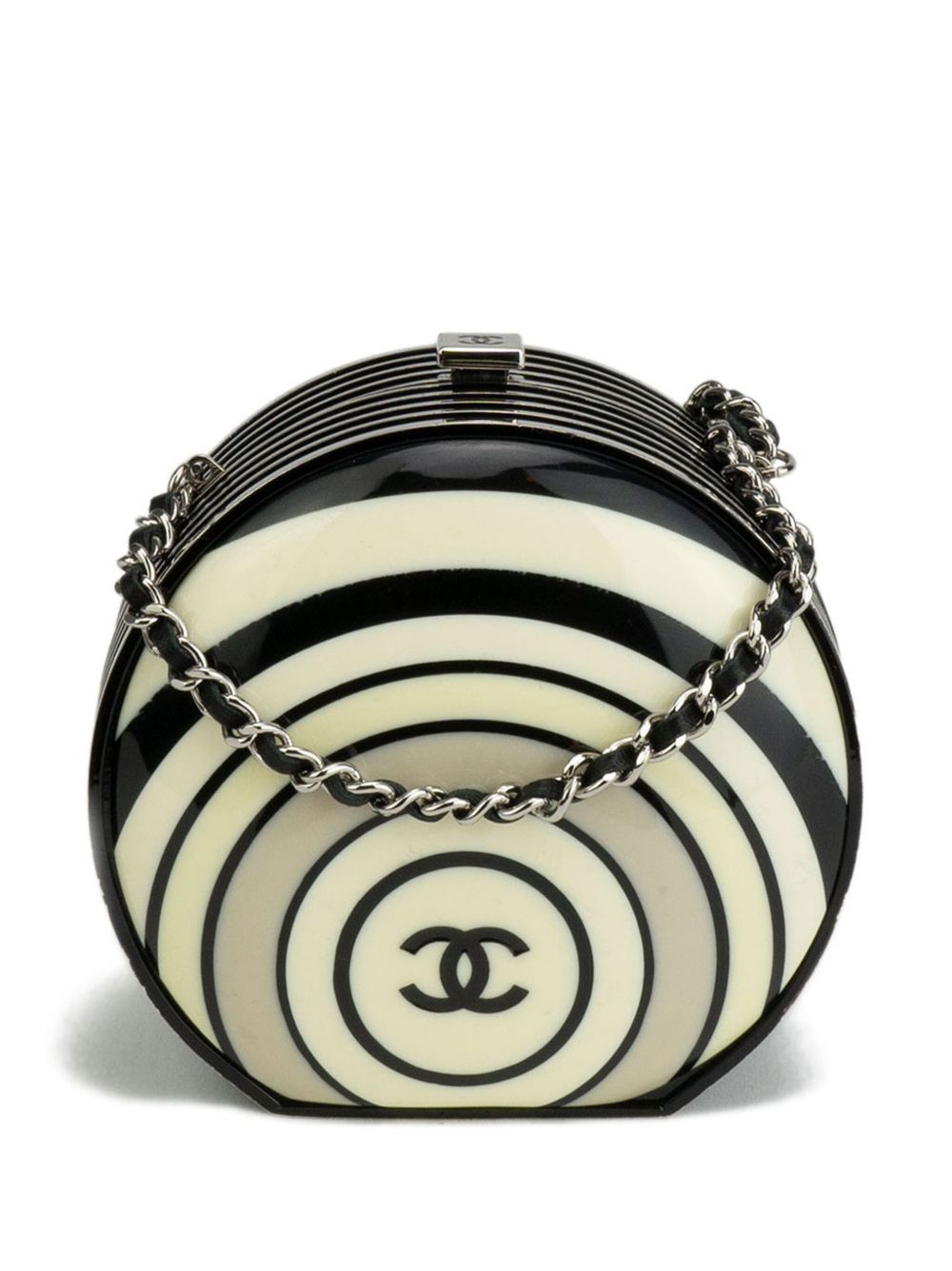CHANEL Pre-Owned 2006 Pillbox Minaudière bag - 黑色