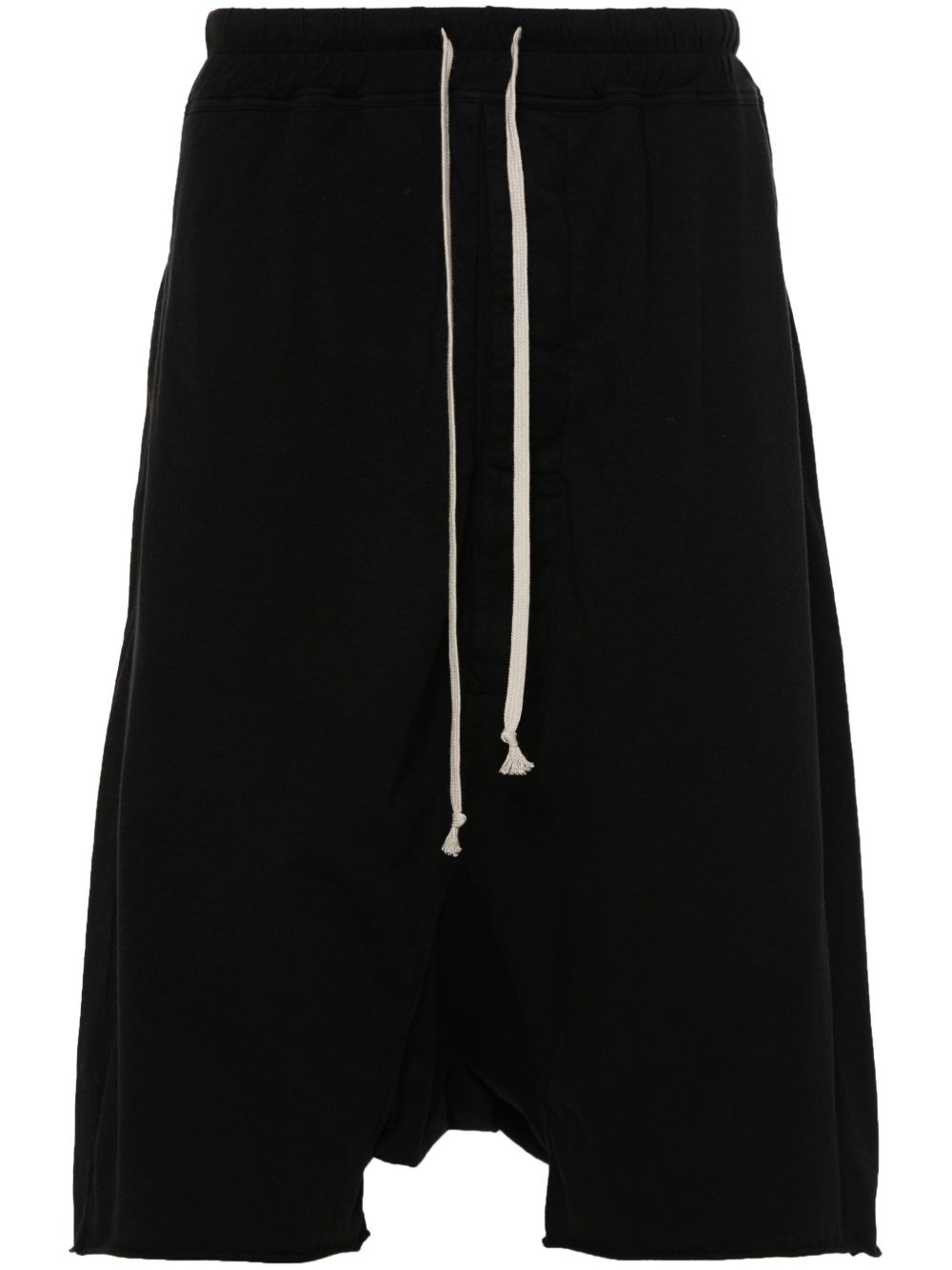 Rick Owens DRKSHDW Drawstring Pods 棉短裤 - 黑色