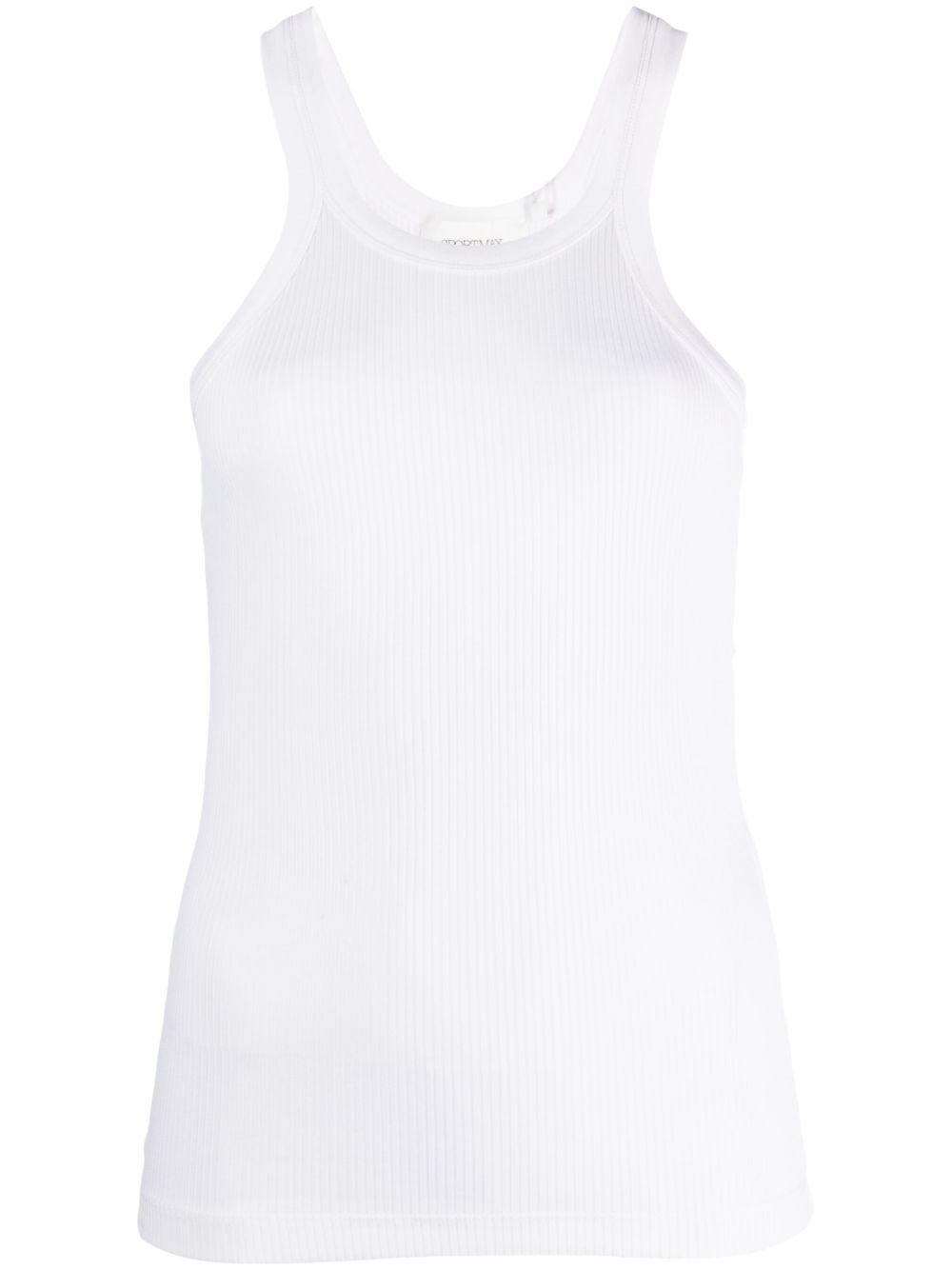 Sportmax 罗纹坦克背心 - 白色