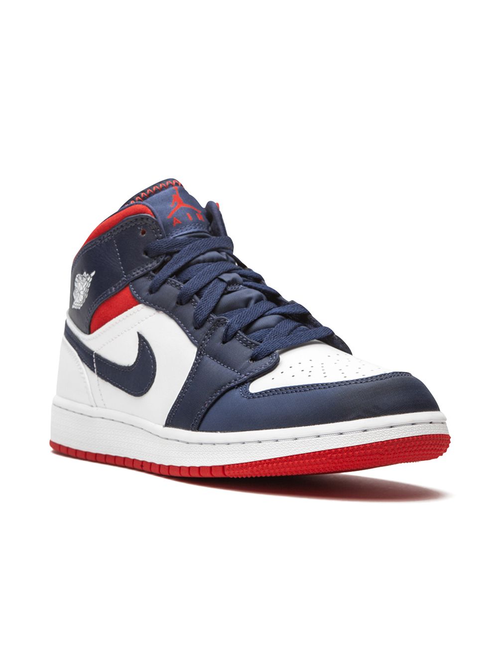 Jordan Kids Air Jordan 1 Mid SE GS 板鞋 - 白色