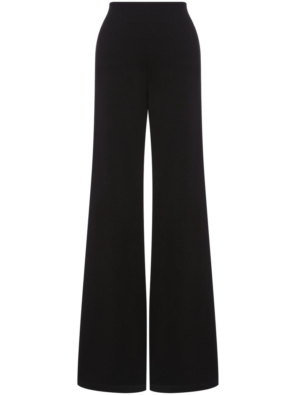 Alberta Ferretti 高腰帕拉松长裤 - 黑色