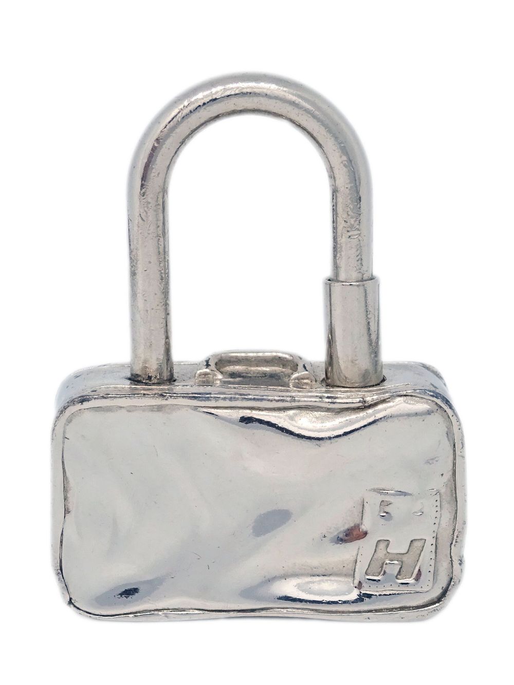 Hermès Pre-Owned Trunk Cadena 吊饰（2009年典藏款） - 银色