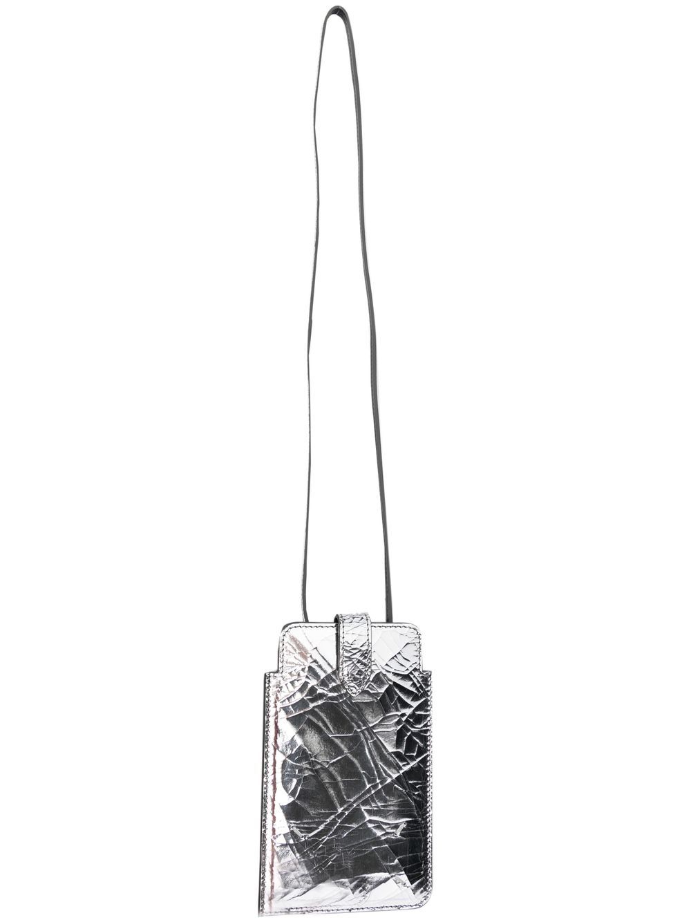Maison Margiela Broken Mirror 皮质手机袋 - 灰色
