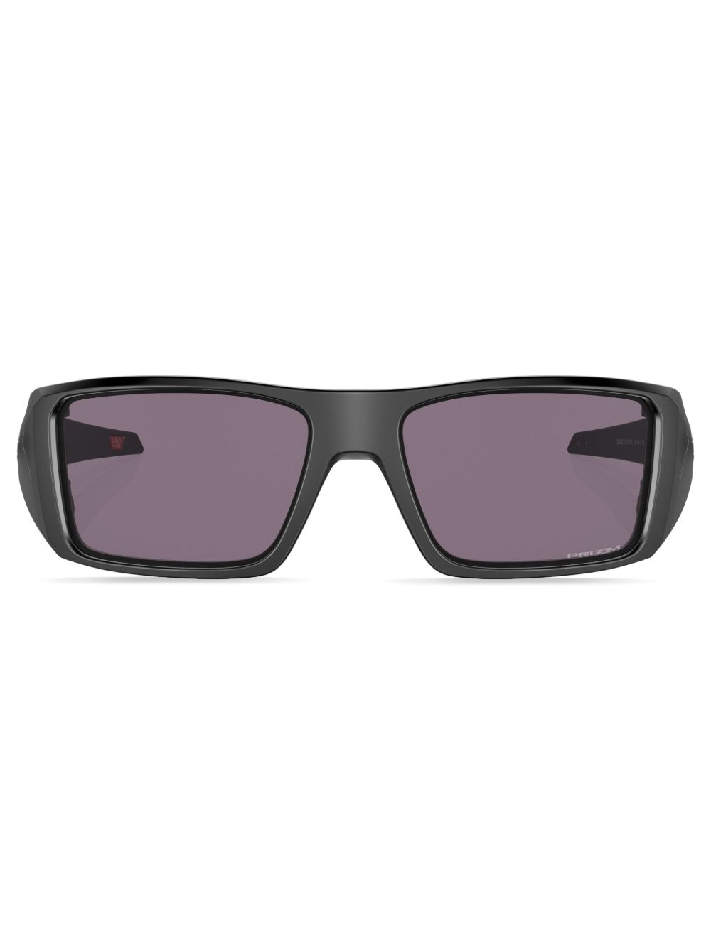 Oakley Heliostat 长方形框太阳眼镜 - 黑色