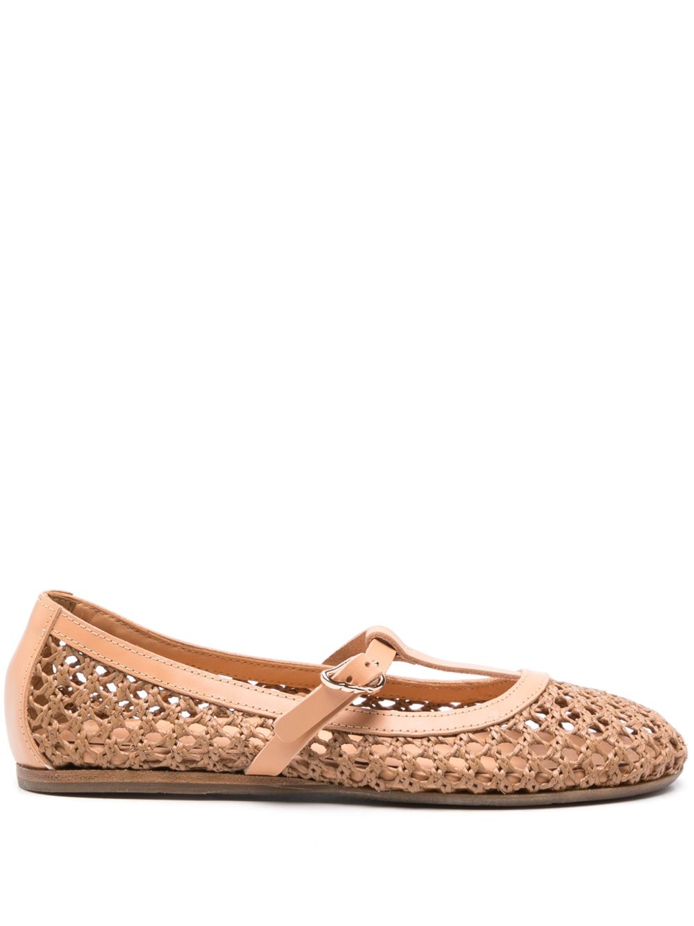 Ancient Greek Sandals Aerati 芭蕾平底鞋 - 褐色