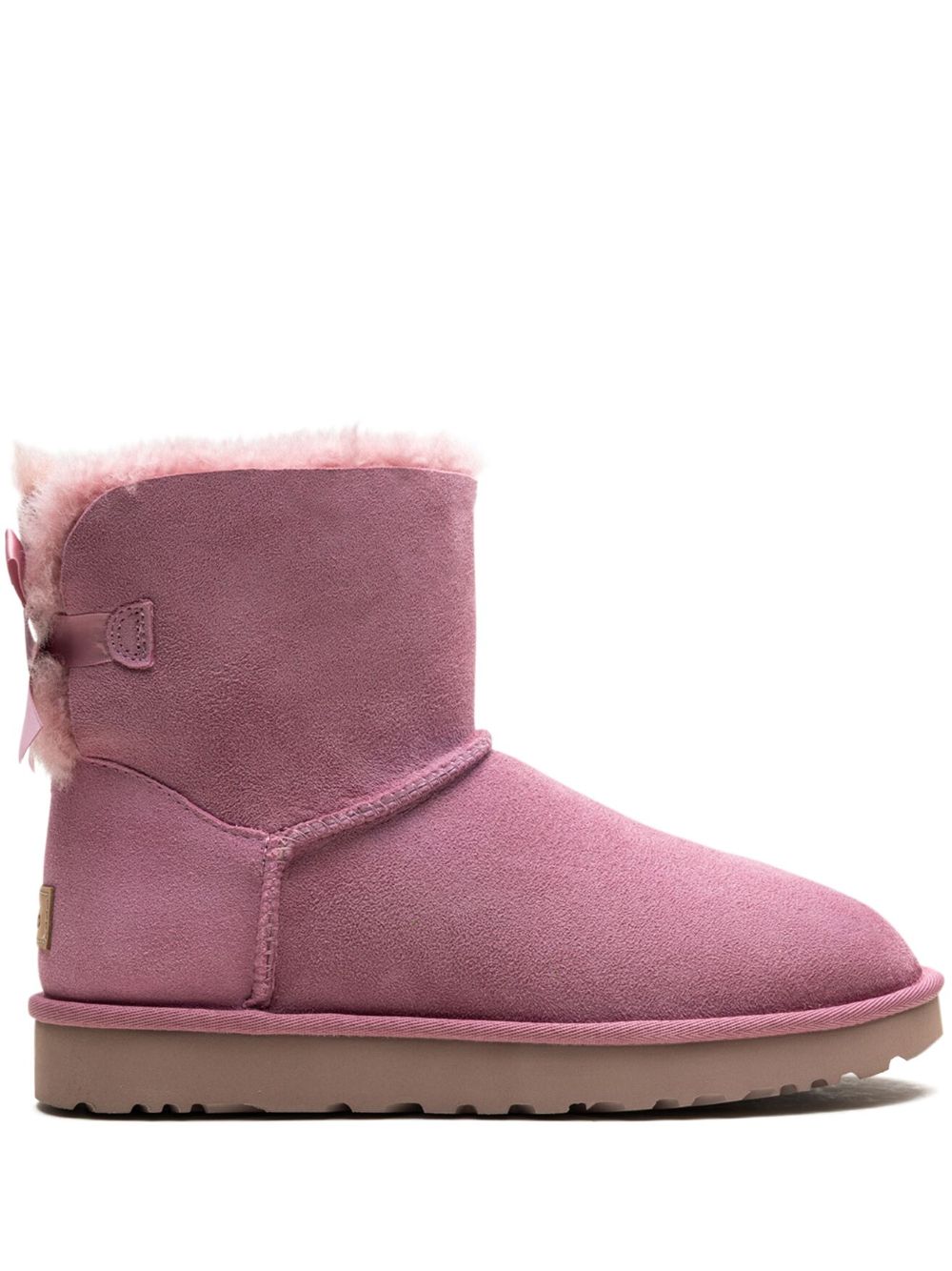 UGG Mini Bailey Bow II Dusty Orchid 靴子 - 粉色