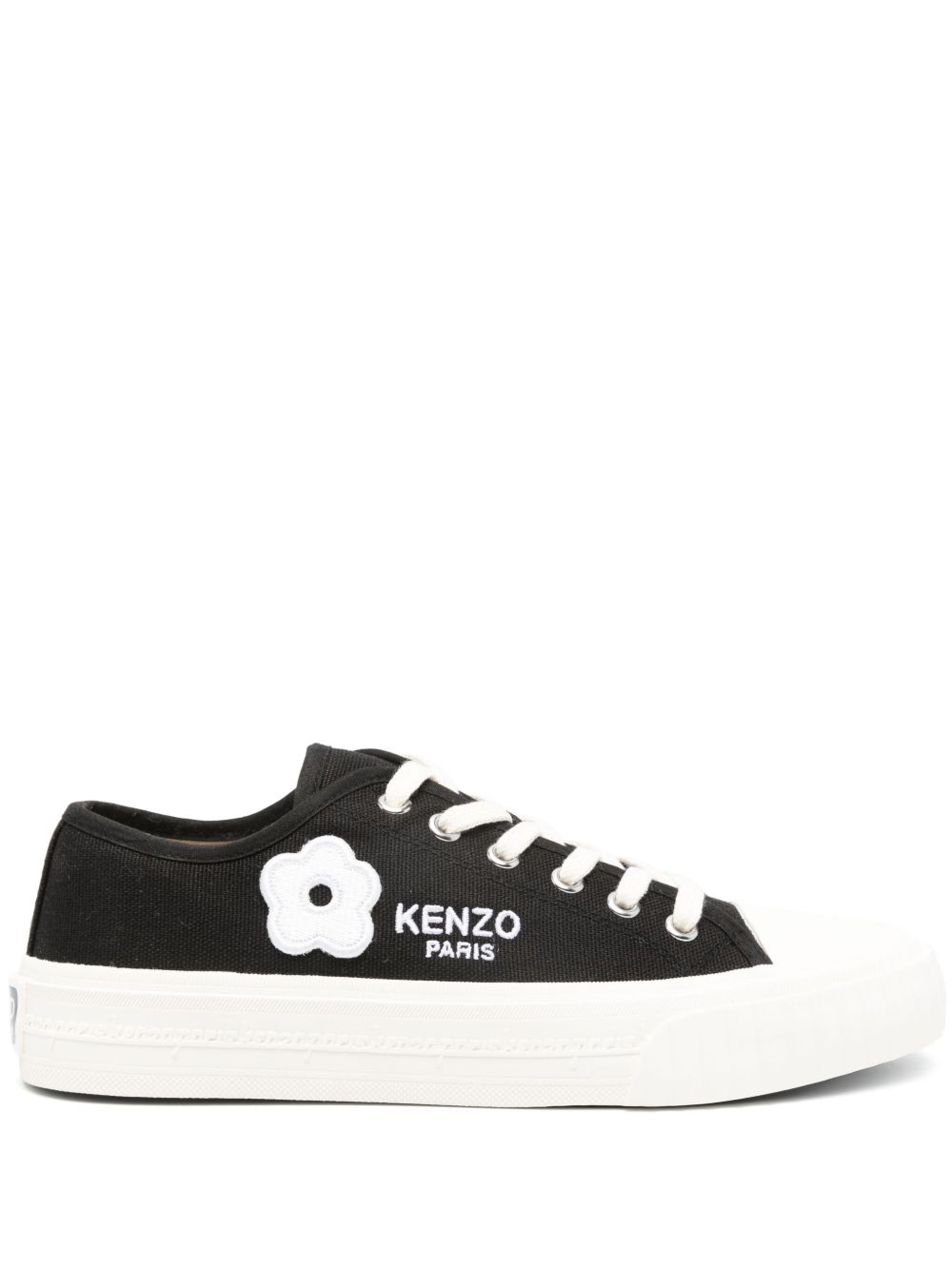 Kenzo Kenzo Foxy 帆布运动鞋 - 黑色