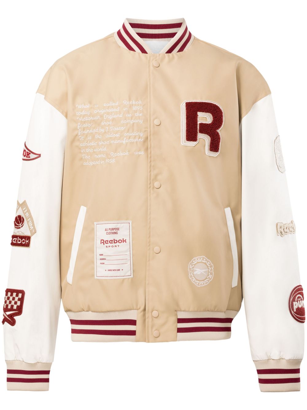 Reebok LTD logo贴花飞行员夹克 - 中性色