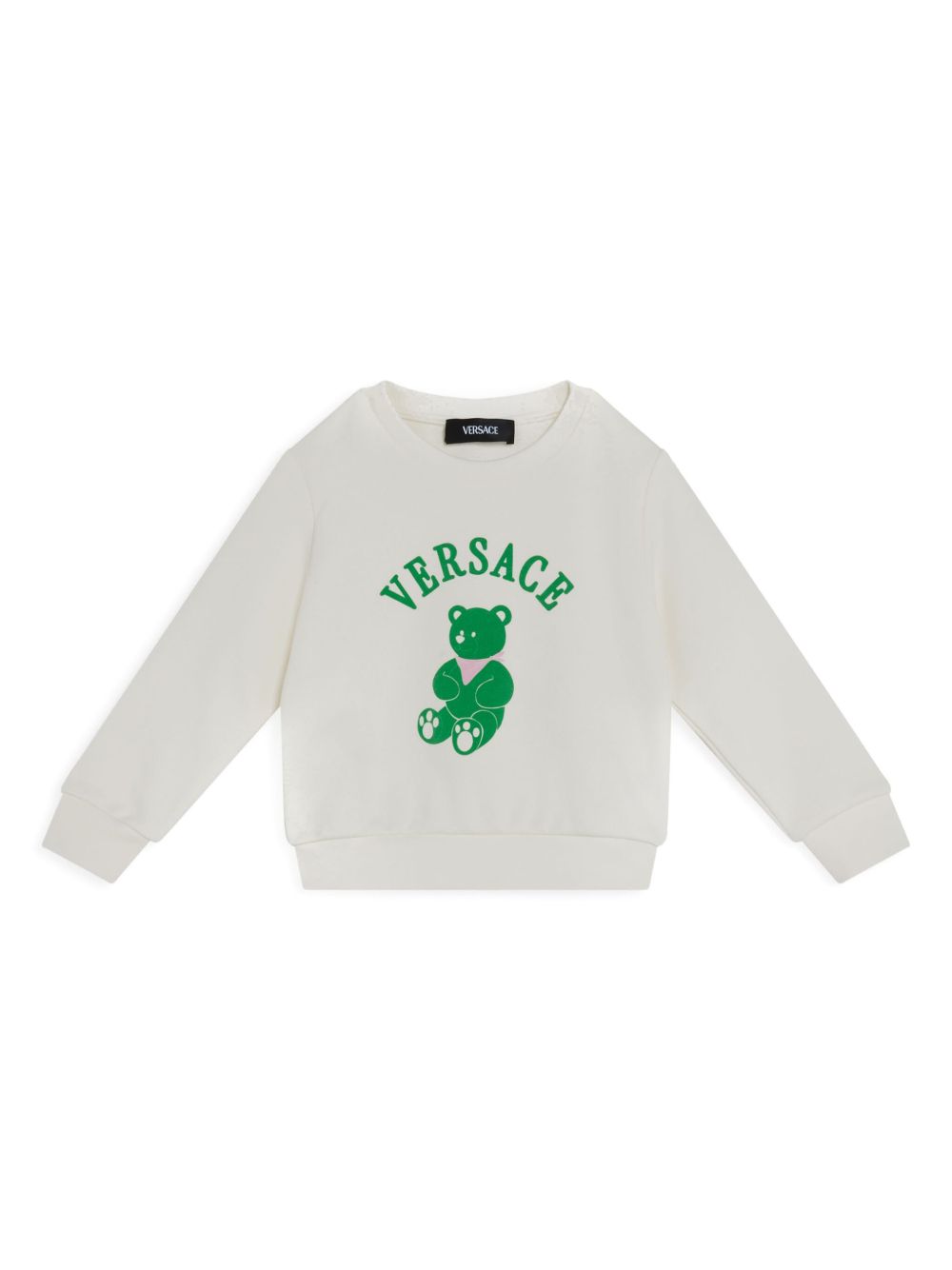 Versace Kids Teddy 套头衫 - 白色