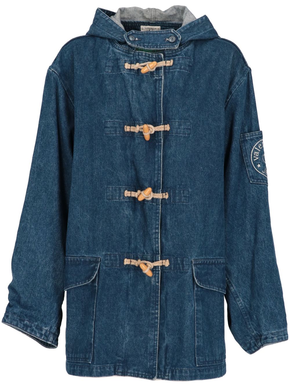 Valentino Garavani Pre-Owned 牛仔外套（1980年代典藏款） - 蓝色