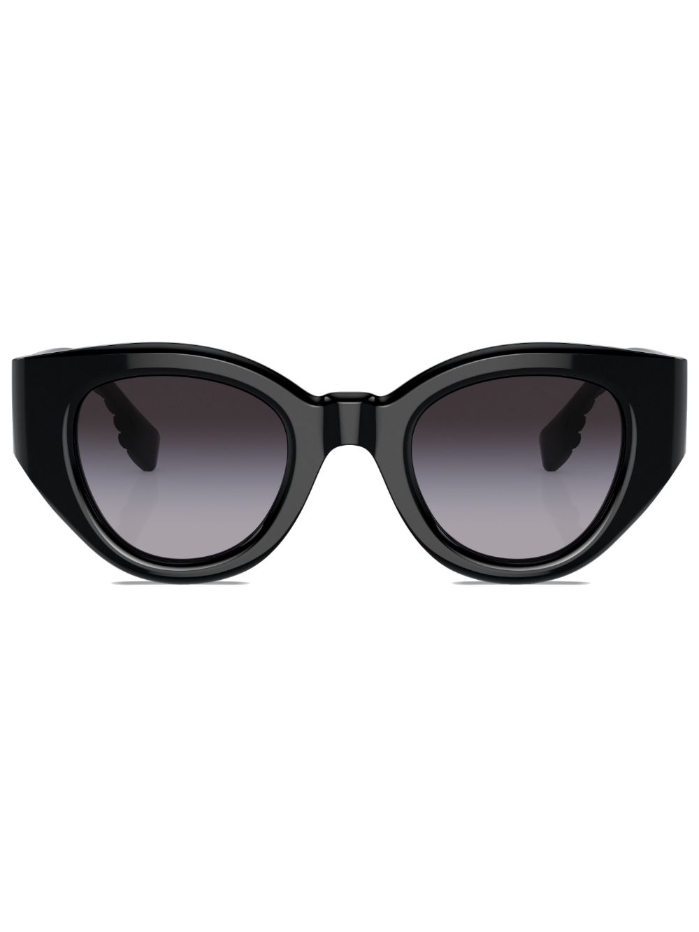 Burberry Eyewear Meadow 有色镜片太阳眼镜 - 黑色