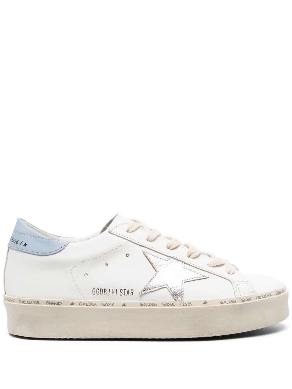 Golden Goose Hi Star 低帮运动鞋 - 白色