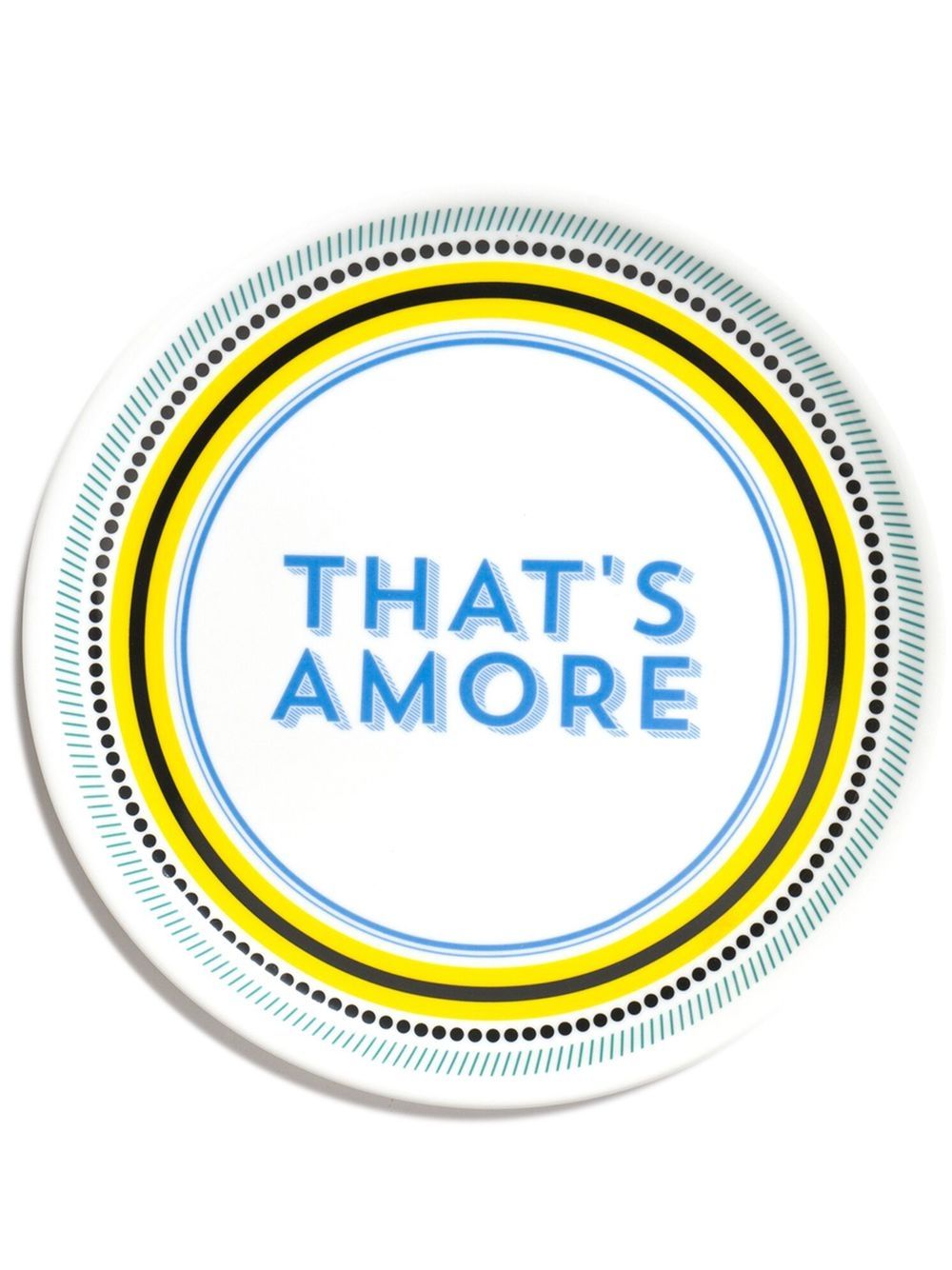 Bitossi Home That's Amore 比萨盘套装（六件装） - 白色
