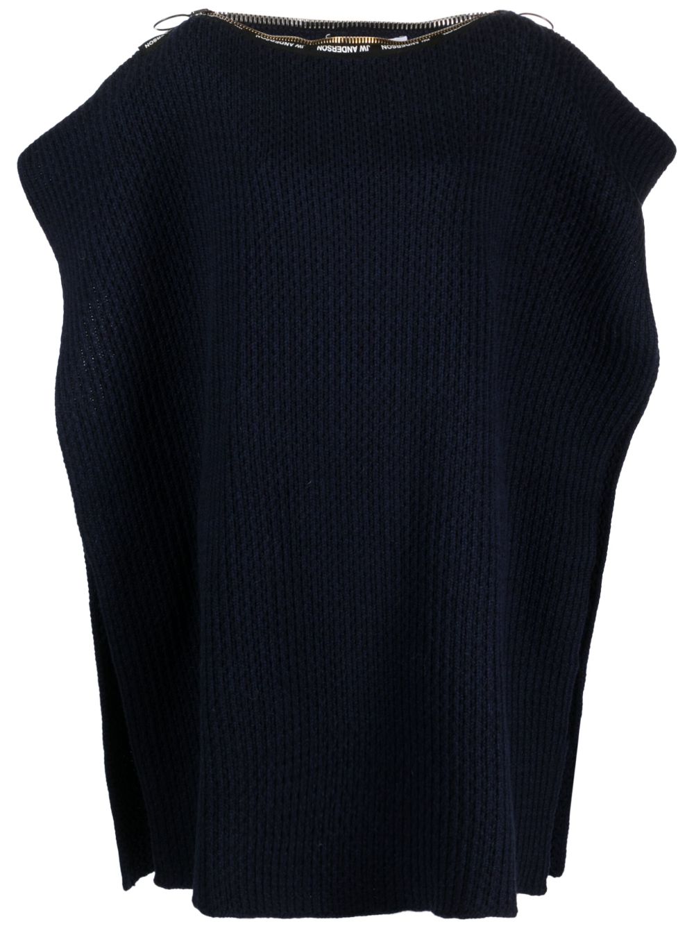 A.P.C. x JW Anderson 罗纹长罩衫裙 - 蓝色