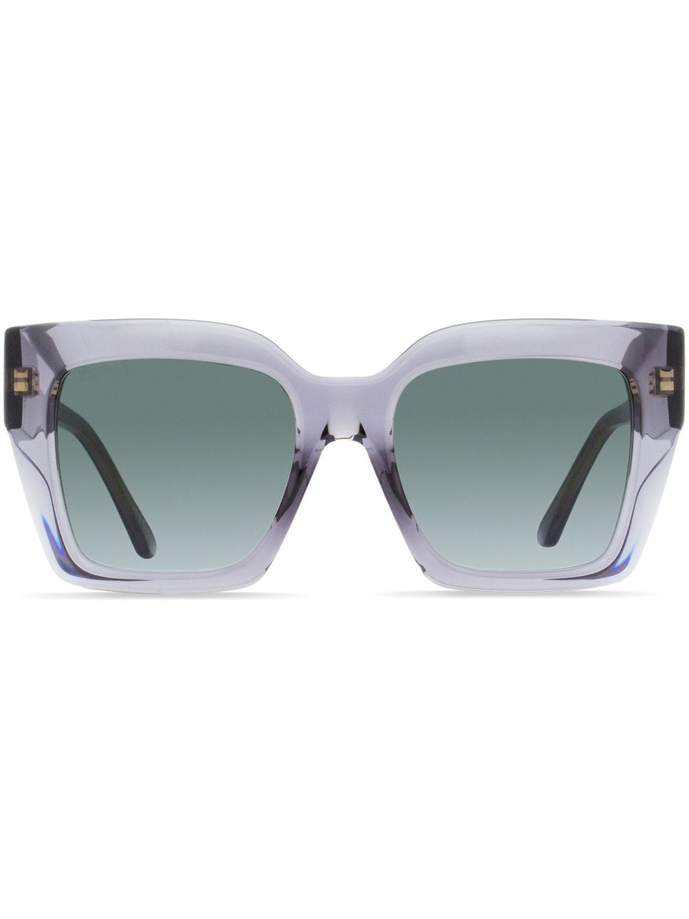 Jimmy Choo Eyewear Eleni 方框太阳眼镜 - 灰色