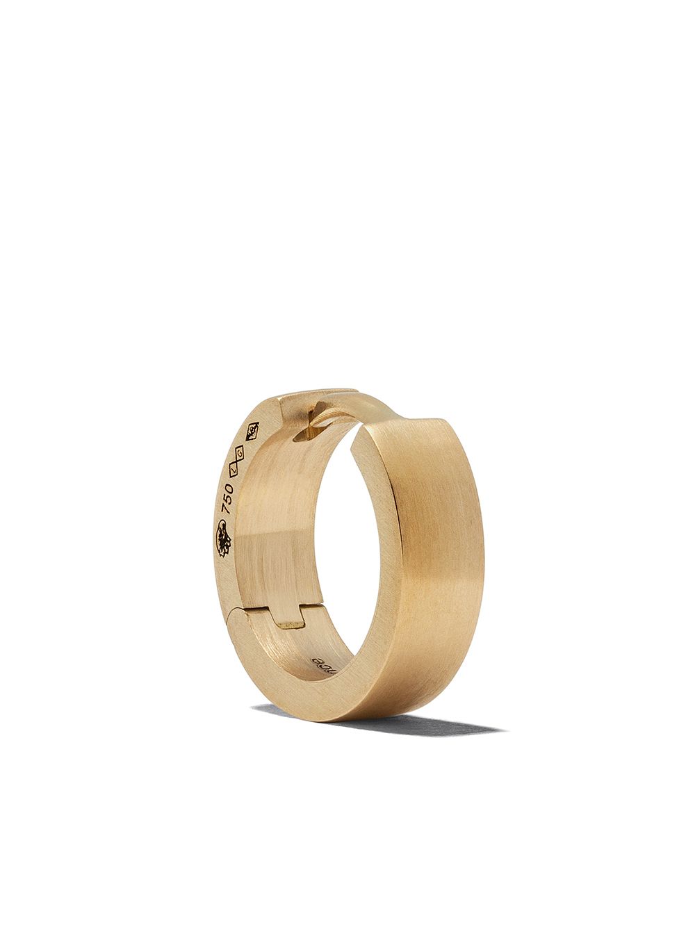 Le Gramme 18K黄金 25/10G Ribbon 耳环 - 金色