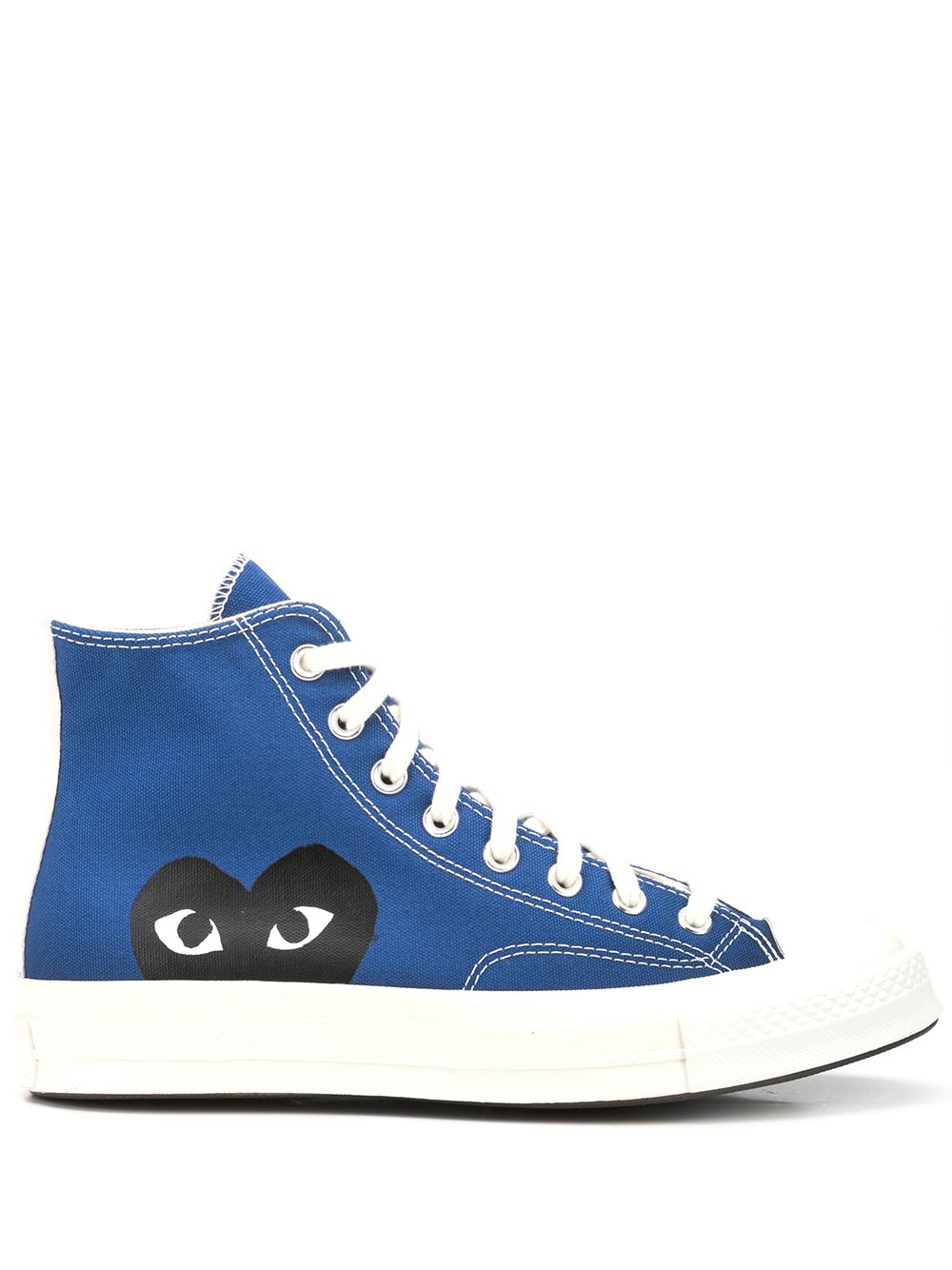Comme Des Garçons Play x Converse Chuck Taylor '70 高帮运动鞋 - 蓝色