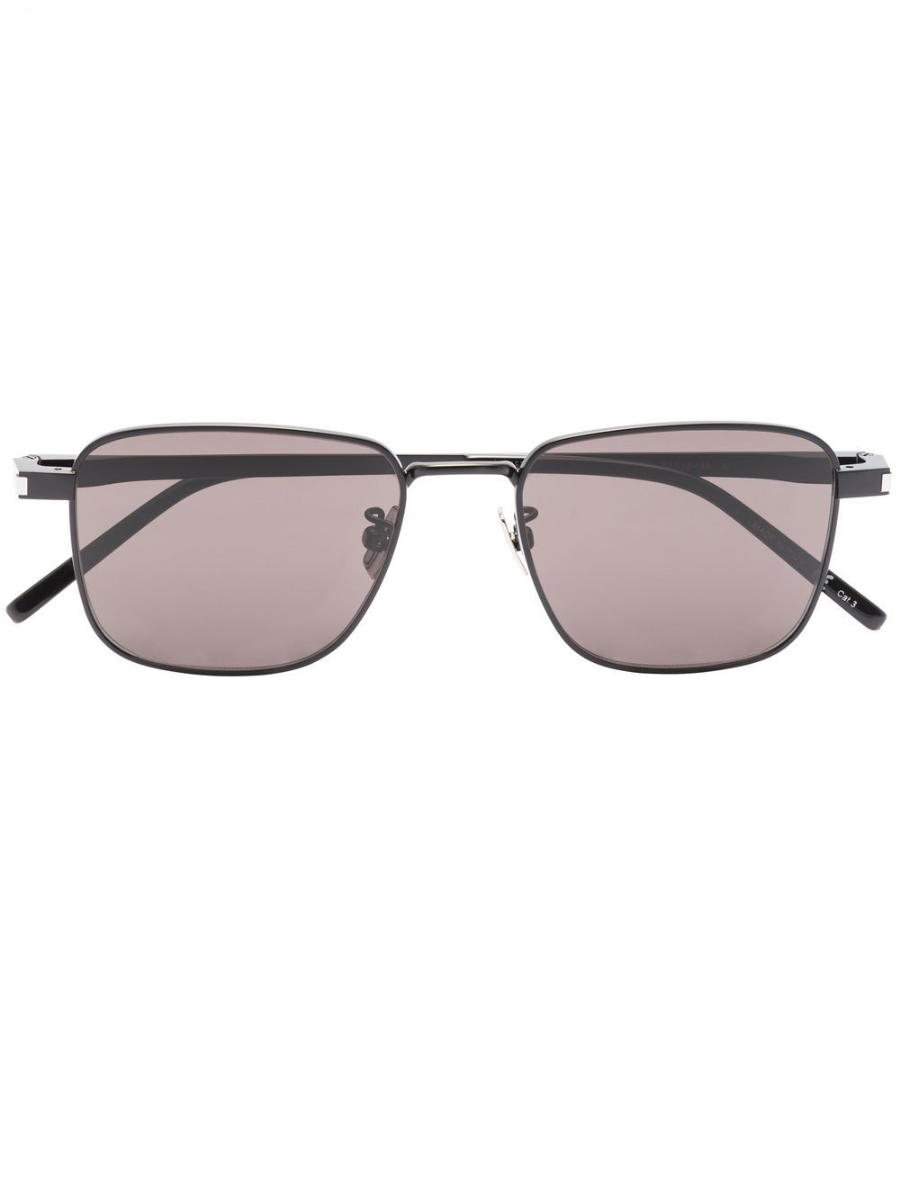 Saint Laurent Eyewear SL529 方框太阳眼镜 - 黑色