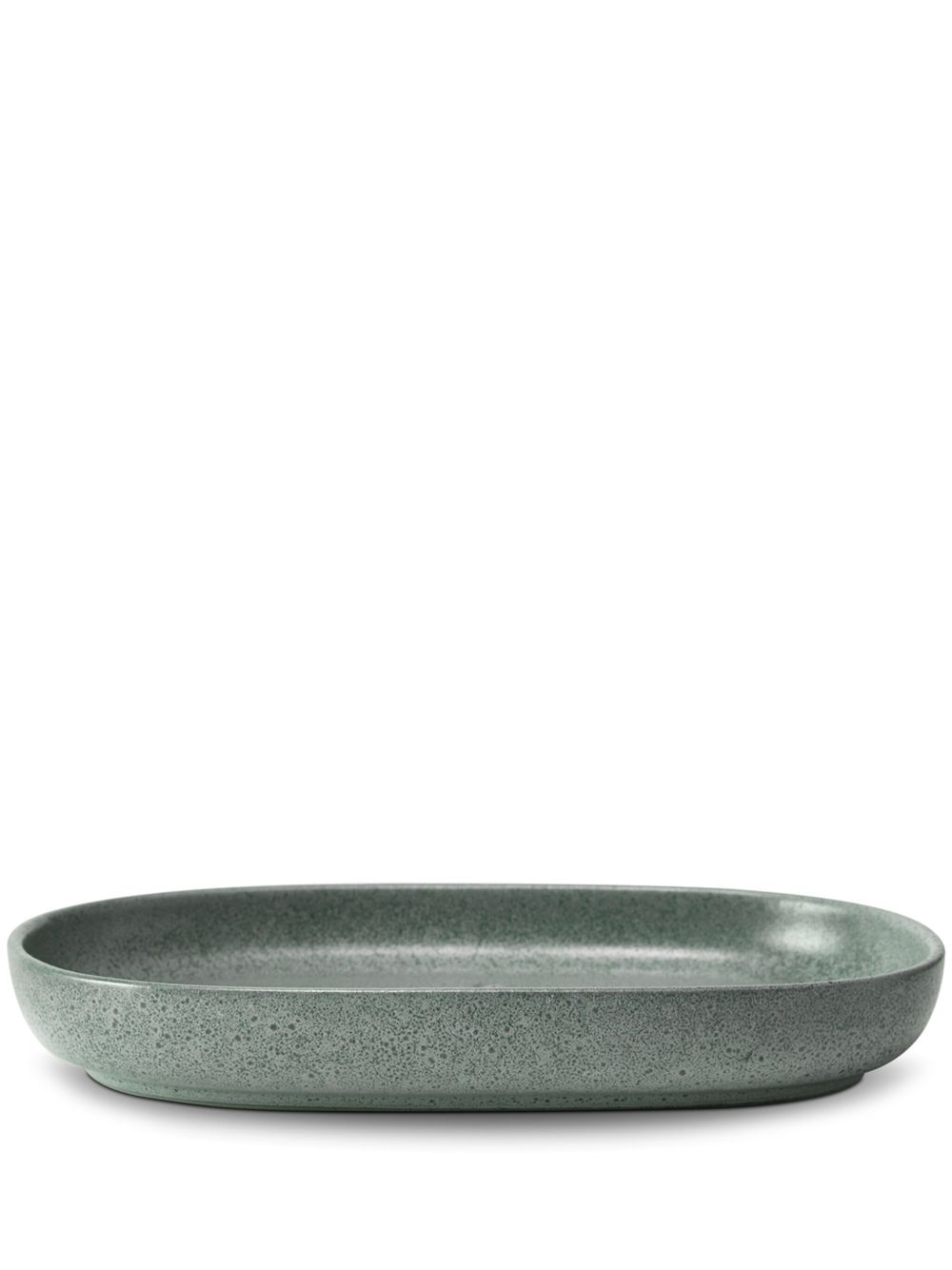 L'Objet Terra 小号陶瓷餐盘（3厘米 x 23厘米） - 绿色