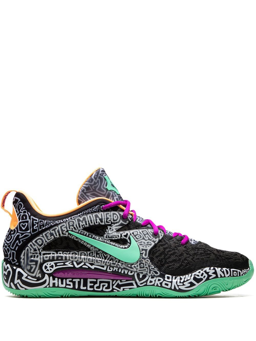 Nike x Timothy Goodman KD 15 低帮运动鞋 - 黑色