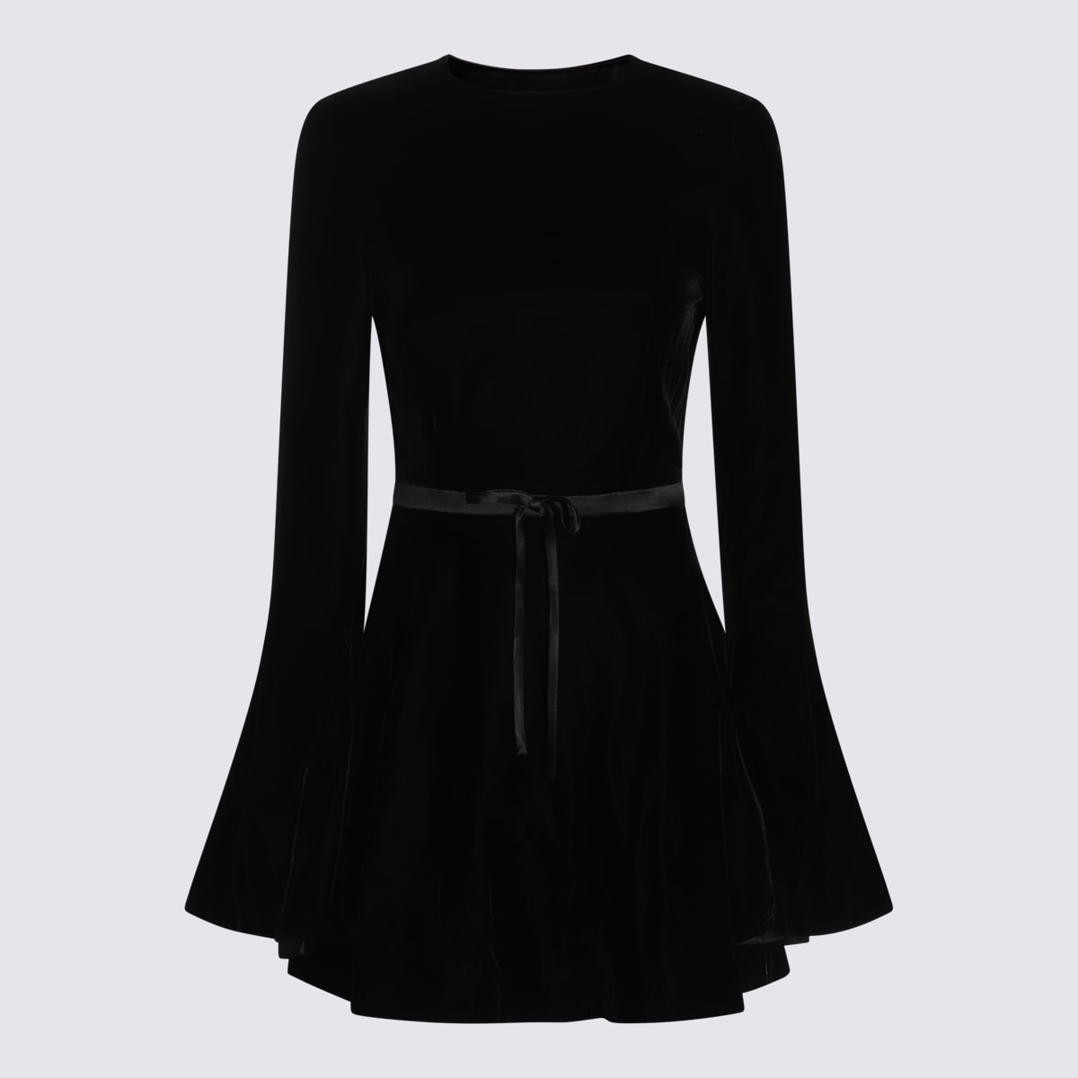 Saint Laurent Certified Viscose Dress With Open-back Detail