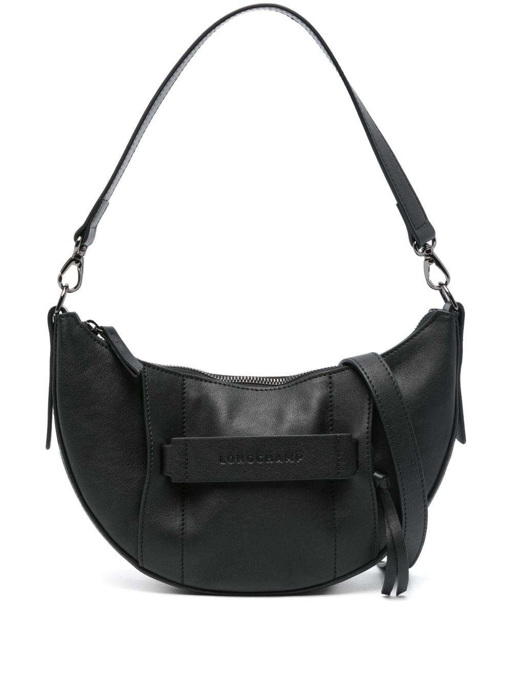 Longchamp Longchamp 3D 小号斜挎包 - 黑色