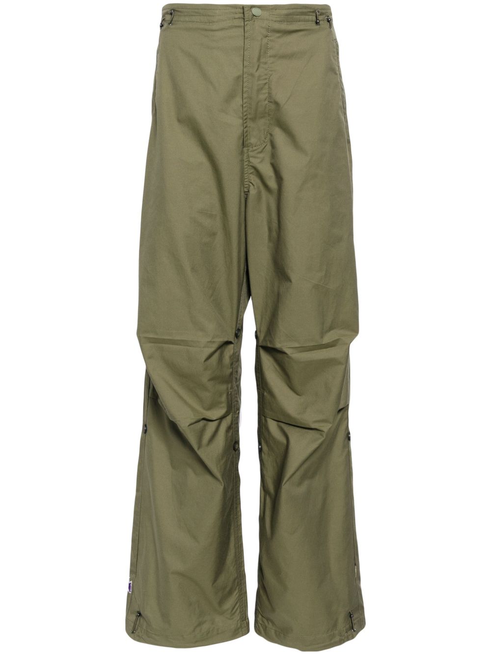 Maharishi x Jean-Michel Basquiat 阔腿裤 - 绿色