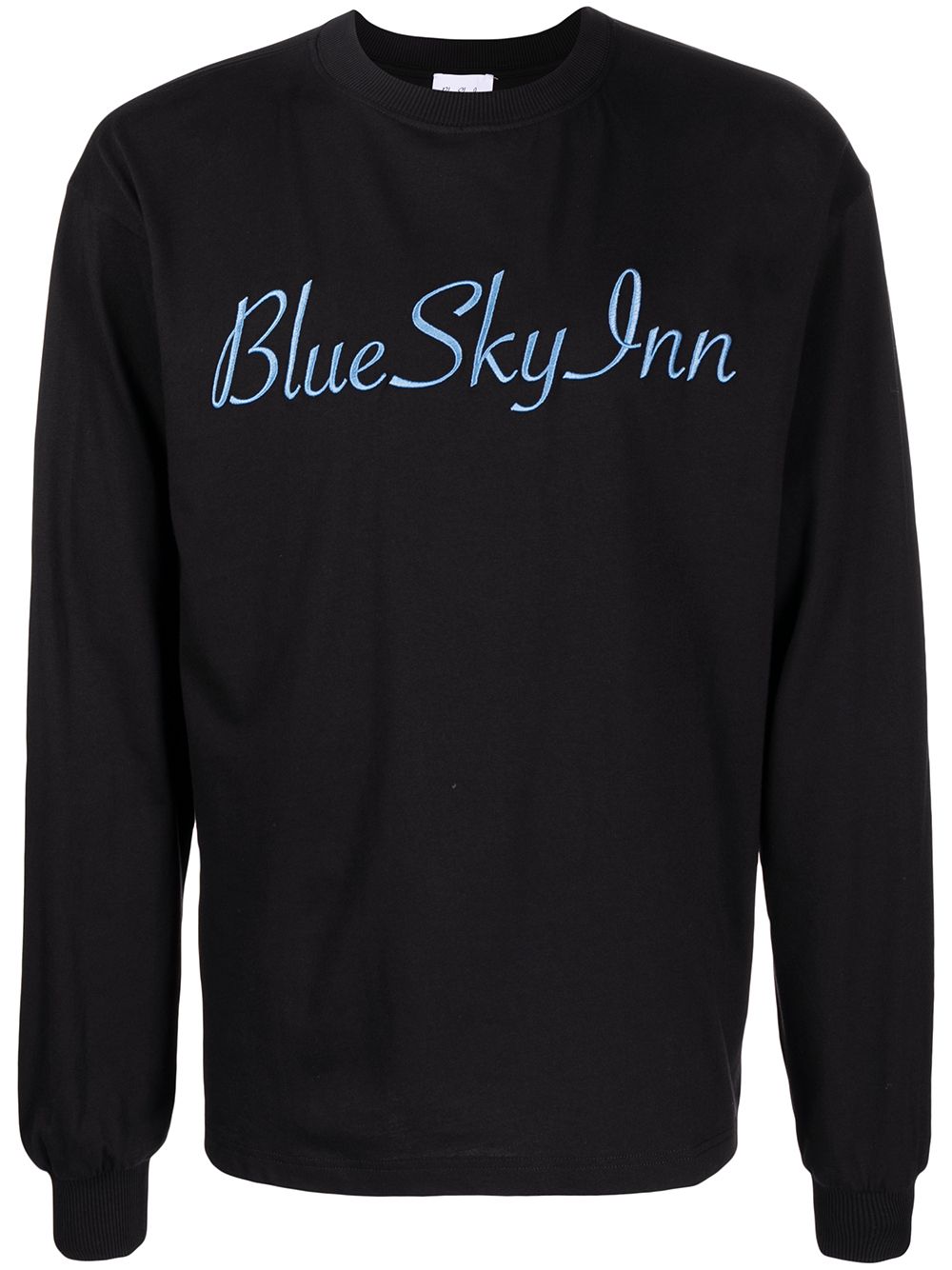 BLUE SKY INN logo刺绣卫衣 - 黑色